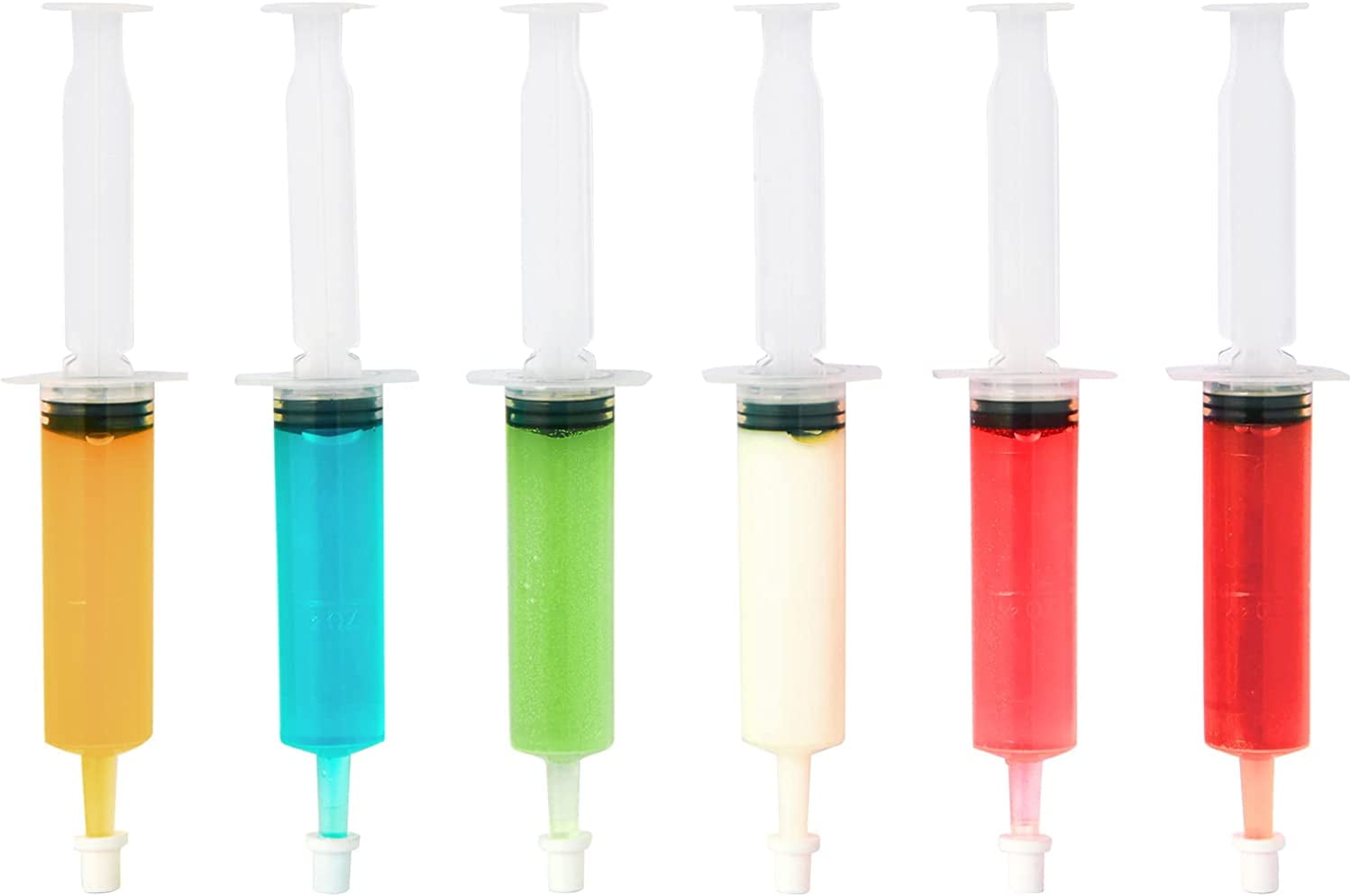 JOLLY CHEF 50Pieces 1.5 oz Clear Plastic Jello Shots Syringes - Walmart.com
