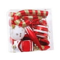 thumbnail image 3 of 16 piezas de adornos colgantes navideños perfecl para celebraciones Rojo, 3 of 8