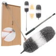 thumbnail image 2 of Retractable Microfiber Duster Dirt Collector For Cleaning High Ceiling Fan Window Car, 2 of 6