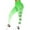 Green, variant on Fvwitlyh Pantoufles Pour Femmes High Waisted Seamless Workout Leggings Womens Printed Yoga Leggings Running Pants Green,XL