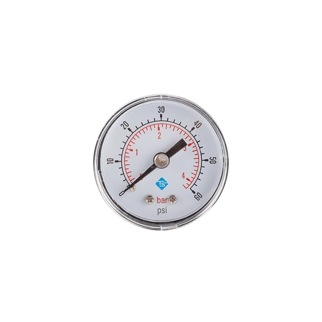 Speravity Medidor de presión roscado de 1/8 pulgadas con escala, indicador de aire Industrial portátil, puntero mecánico, herramienta de medición de Type3 NO3 Speravity TO008992-02B
