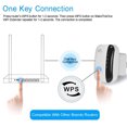 thumbnail image 5 of 300Mbps Wireless WiFi Repeater / Extender / AP / WI-FI Signal Range Amplifier / Booster, Mini 2.4Ghz Portable Wifi Signal Range Extender with WPS for Router Home, White/Black, 5 of 9