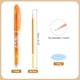 thumbnail image 2 of Bolígrafos de Gel Borrables Uxcell con 10 Recargas y 1 Borrador, Bolígrafos Borrables por Calor de 0.5mm para Tela, Tinta Naranja, 2 of 6