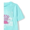 thumbnail image 3 of The Children's Place Girls Short Sleeve Applique Graphic Top, Sizes XS-XXL, 3 of 3