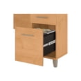 thumbnail image 4 of Bush Furniture Somerset 72W L Shaped Desk with Storage Maple Cross, 4 of 8