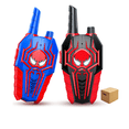 thumbnail image 1 of Spider Walkie Talkie Para Niños Radio Juguete Belug, Rojo Azul, 1 of 5
