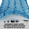 thumbnail image 5 of Rubbermaid HYGEN Mop Pad Tailband 12/Carton FGQ41000RD00, 5 of 8
