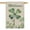 Shamrock Clovers Welcome-5, variant on St. Patrick's Day Outdoor Flags Holiday Garden Flag Shamrock Clovers Hat Green Lucky Day Outdoor Flag 28''×40'' Burlap Vertical Double Sided Welcome Flag for Home,Spring Holiday Decor