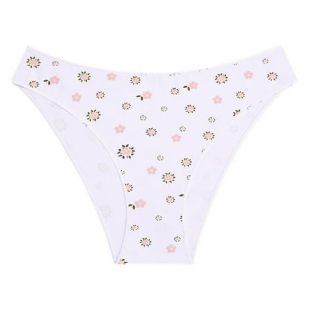 Womens Panties Clearance Under $5 High Waist Cotton Underwear High Waisted No Show Panties Underpants High Waist Full Coverage Briefs Seamless Thongs Plus Size Full Coverage Soft Stretch Boxer Shorts