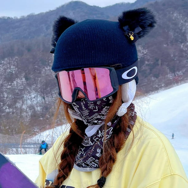 bike helmet winter cover xnito Skull Cap Liner with Ear Flaps WINTER PROTECTION Custom Branded Helmet Covers for