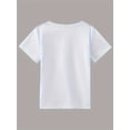 thumbnail image 2 of DiGGiNG i T 3-year-old Birthday Excavator Print Pattern Children's T-shirt for Boys and Girls, Spring, Summer and Autumn Wearable Children's T-shirt, Casual, 2 of 7