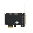 thumbnail image 3 of 32-Bit Bus Design Pci-E Parallel, Lpt Printer Card Adapter, Sturdy Built-In 16 Byte Fifo For Printers Programmers, 3 of 8