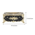 thumbnail image 3 of SHISUYAN 1Pcs European Tissue Box Black Gold Rectangular Plastic Storage For Bathroom Hotel Living Room, 3 of 8