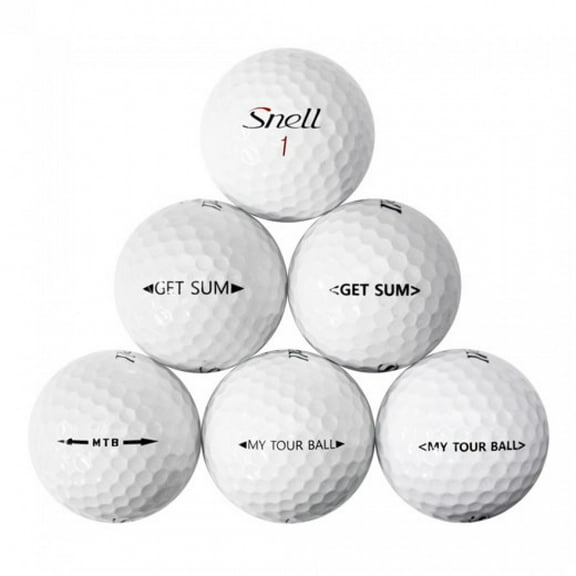 Snell Golf Ball Golf Balls, Good, 3a, AAA Quality 100 Pack, White