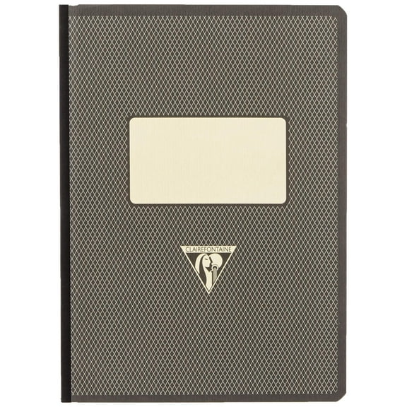 Clairefontaine Clothbound Notebook Collection "1951" - Lined 96 sheets - 5 3/4 x 8 1/4 - Black