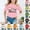 Pink, variant on Weebloom Kids Girls T Shirts Kid Cute Cat Fashion Printed Round Neck Short Sleeve Tee Summer Comfortable Casual Loose Tops For Toddler Youth T Shirt 2-14 Years