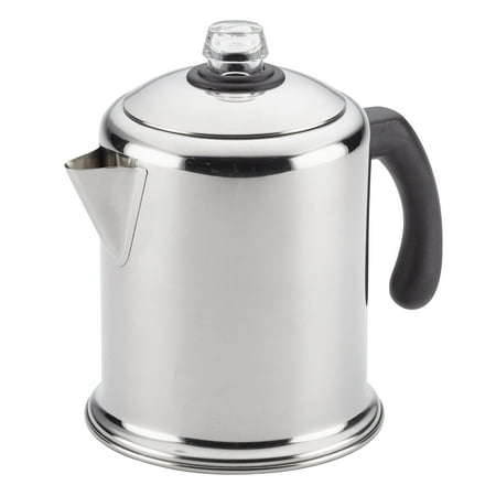 Farberware Classic Stainless Steel Yosemite 12-Cup Coffee Percolator