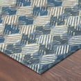 thumbnail image 3 of Addison Rugs Chantille Indoor/Outdoor Transitional Stripes Denim Machine Washable Rectangle Rug, 3' x 5', 3 of 8