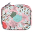 thumbnail image 1 of Bolsa de almacenamiento impermeable tela Oxford lirio rosa portátil uso diario DIY bolso de almacenamiento de ganchillo, 1 of 12