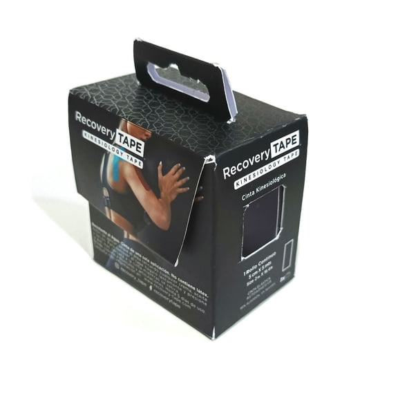 Cinta KinesiologyTape 2” RecoveryTape 1 Pieza Negro