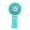 Blue, variant on Hiroekza Mini Portable Small Fan Quiet Rechargeable Office Desktop Fan,Dorm Fan,Desk Fan,Summer Essentials Green