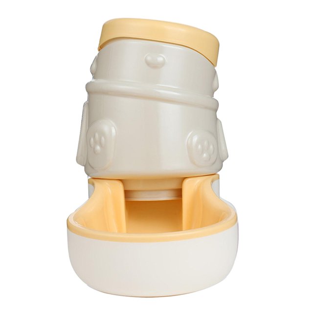 Comedero automático de plástico para mascotas de 3.3L para perros, gatos, Alimentador de alimentos Yuyangstore alimentador automático