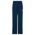 thumbnail image 3 of Boys 4-7x adidas Iconic Tricot Pants Color: Navy Size: 5, 3 of 4