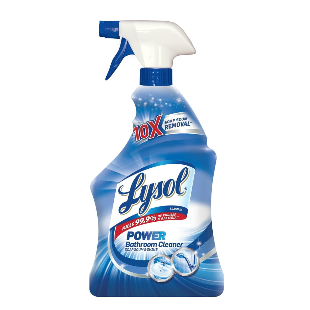 Lysol Power Bathroom Cleaner Spray Island Breeze 32oz