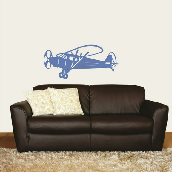 Custom Decals Airplane Kids Boys 20 X 40 Inches