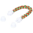 thumbnail image 4 of Fdit Bird Stand Colorful U-Shape Cotton Rope Standing Climbing Bar Chewing Toy, 4 of 8