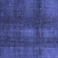 thumbnail image 1 of Ahgly Company Indoor Square Abstract Blue Modern Area Rugs, 6' Square, 1 of 4