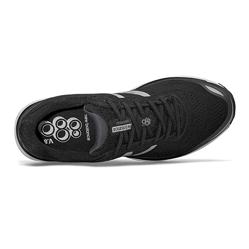 New Balance Men's 880 Running Shoe, Black/White, 8 D(M) US - Walmart.com