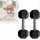 thumbnail image 1 of Baby Rattle Dumbbell, Miniature Baby Dumbbell, 2pcs Baby Dumbbell Toy, Silicone Exercises Weight Engaging and Sensory Rich Toy, 1 of 5