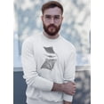 thumbnail image 2 of Grey-Scale Stingrays Iii. Sweatshirt Men -Studio W Designs, Male 5X-Large, 2 of 4