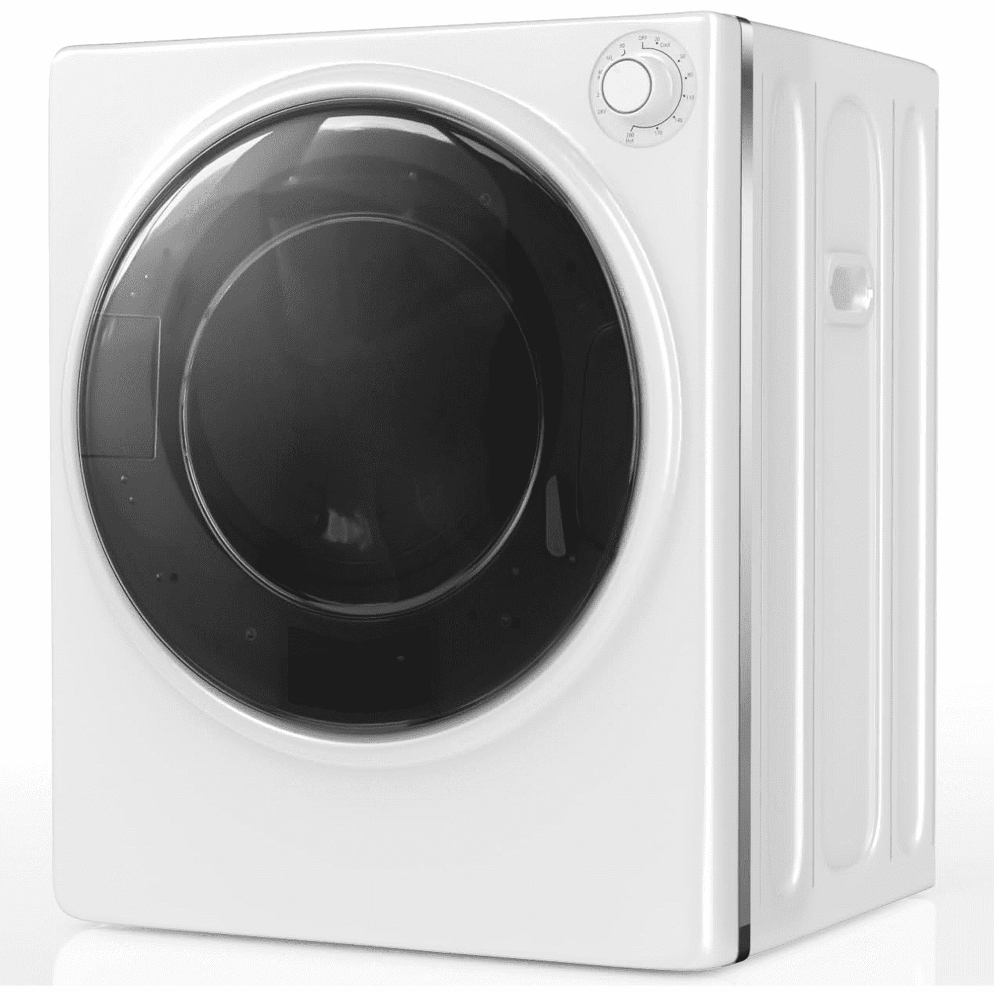 DISHUP 2.6 Cu.Ft Portable Clothes Dryer, 10 lbs Compact Dryer with Stainless Steel Tub, Electric Dryer for RV, Home, Apartment, White