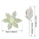 thumbnail image 3 of Macarrones de Navidad, Flores de Simulación Navideña, Adornos Fotográficos, Decoraciones Florales para Árboles de Navidad, 3 of 6