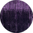 thumbnail image 1 of Ahgly Company Indoor Round Abstract Purple Modern Area Rugs, 8' Round, 1 of 4