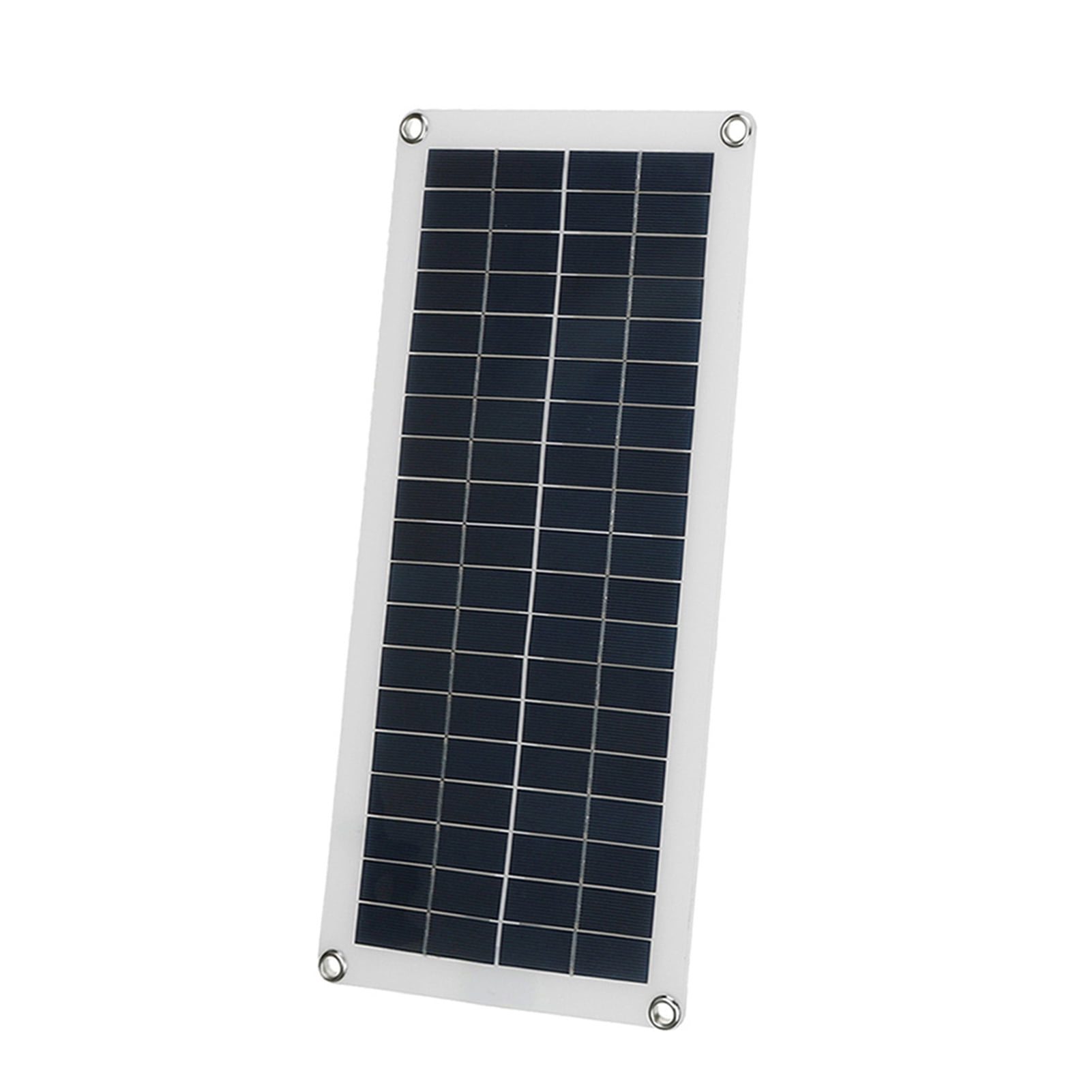 Solar Power Charger for Car RV Boat Flexible Solar Panel, 20W Portable Solar Charger with Dual USB Output and DC5521 Interface, for 12V Car Small Home Appliances Dual USB Charging Panel Kit