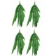 thumbnail image 1 of 4 piezas de plantas artificiales, vides, helechos, vegetación , planta colgante de ratán, plantas de plástico libre para pared, interior Macarena Ratán persa artificial, 1 of 8