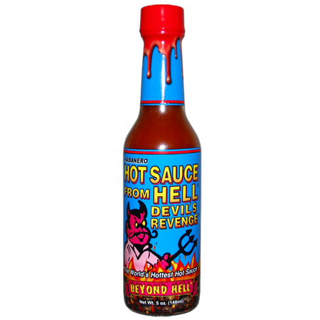 Hot Sauce From Hell, Devils Revenge, Habanero (World Hottest Hot Sauce) - 5