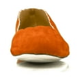 thumbnail image 4 of DANIELLA Scalloped Flats, Orange, 6.5, 4 of 5