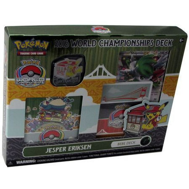 2016 World Championships Bebe Deck Jesper Eriksen Deck Pokemon Walmart Com Walmart Com