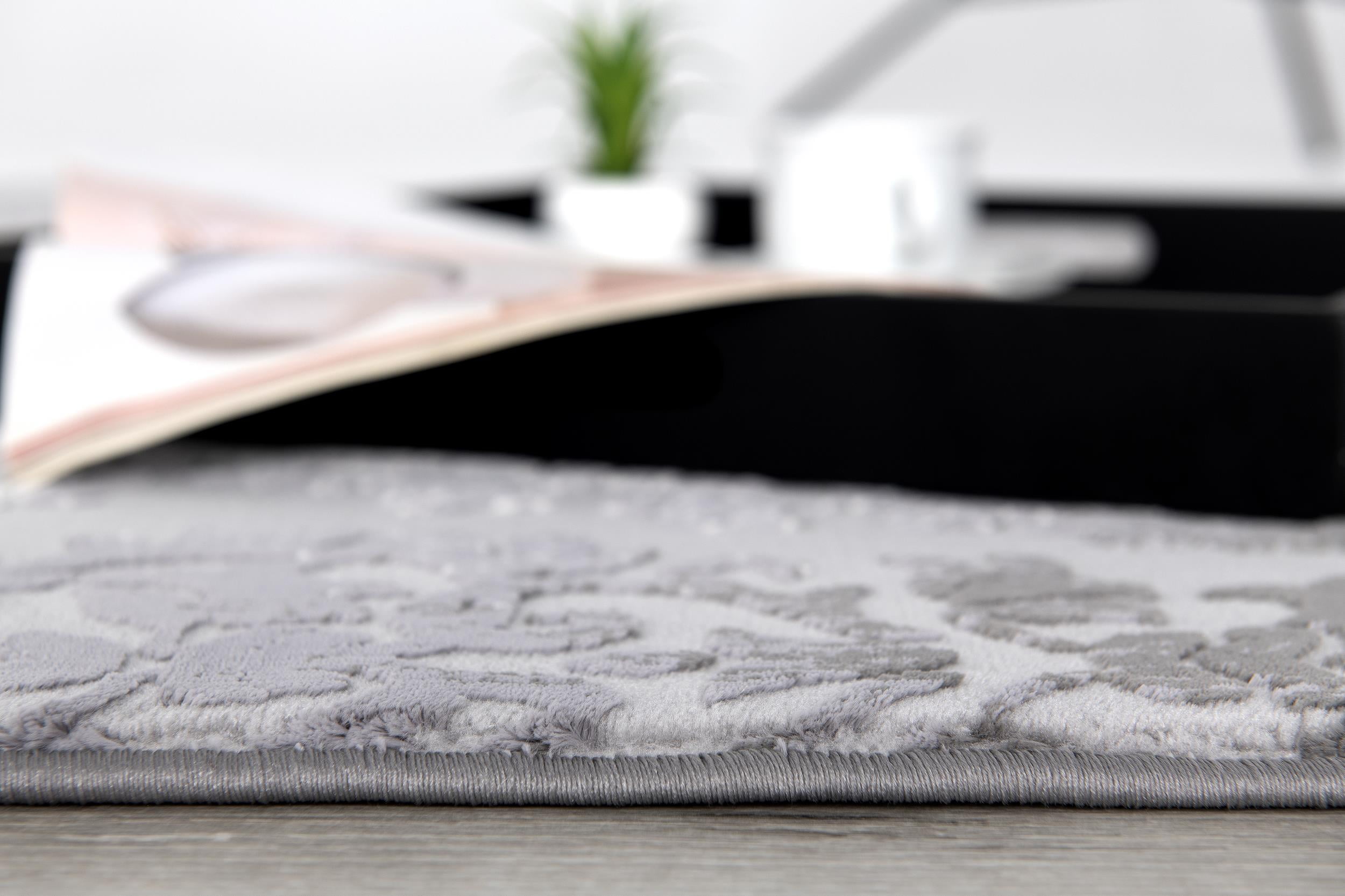 Rug Branch Oasis Collection Modern Damask Runner Area Rug