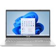 thumbnail image 1 of ASUS Vivobook 15.6" FHD Laptop, AMD Ryzen 3 3250U, 8GB RAM, 256GB SSD, Windows 11 Home, AMD Radeon Graphics, Transparent Silver, 1 of 5