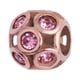 thumbnail image 1 of Charm para Pulsera LuckyLy, Dije de Bolita, Acero Inoxidable y Zirconia Cúbica, Modelo Fabi rosa UNITALLA, 1 of 8
