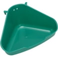thumbnail image 1 of ZOUSSIQI Small Animal Corner Litter Box, Fanshaped Rabbit Litter Box Odorless Reinforced Sturdy for Guinea Pigs (Small) CA919-32397, 1 of 9