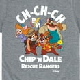 thumbnail image 3 of Chip 'N Dale Rescue Rangers - Chip 'N Dale Character Art - Toddler And Youth Short Sleeve Graphic T-Shirt, 3 of 5