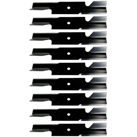 USA Mower Blades U11185BP (9) Extra High-Lift for Simplicity 5021227ASM Scag 482878 A48108 Length 18 in. Width 3 in. Thickness .200 in. Center Hole 5/8 in. 36in. 52 in. (Best File To Sharpen Mower Blades)