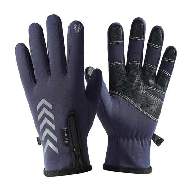 Guantes Térmicos de Invierno para Mujer Y Hombre, Guante de Pantalla Táctil, Resistente Al Agua, a Prueba de Viento, Guantes de Ciclismo Cálidos, Cicl L Macarena Guantes de ciclismo de invierno