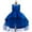 Blue, variant on TAGOLD Toddler Girls Net Yarn Embroidery Rhinestone Bowknot Birthday Party Gown Long Dresses Red 18-24Months